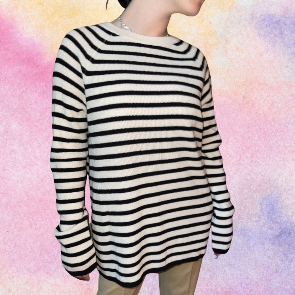 Lucien Striped Crewneck Sweater